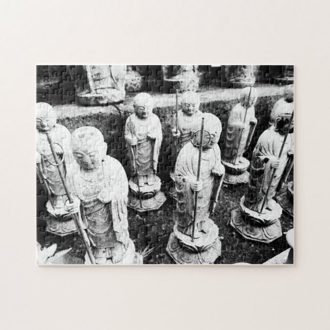 Japanska Buddha statyer Pussel (Horisontell)