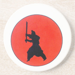 Japanska Bushido Underlägg Sandsten