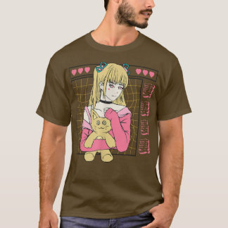Japanska Cat Girl Anime Character Japan Aestthetic T Shirt
