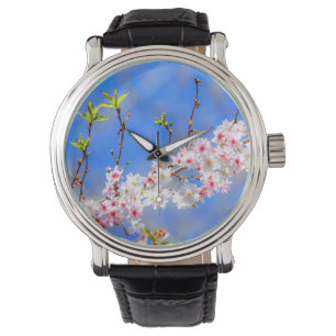 Japanska Cherry-Blommar 17 Armbandsur