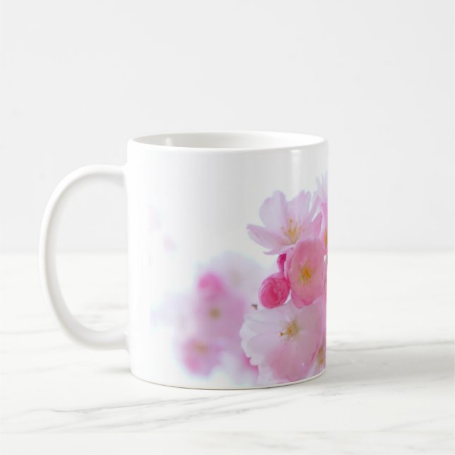 Japanska Cherry Blommar Classic Mugg (Vänster)