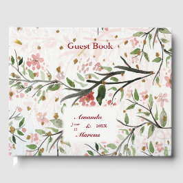Japanska Cherry Blommars Flowers Gästböcker