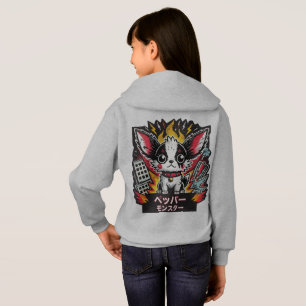 Japanska Chihuahua Monster Hoodie T Shirt