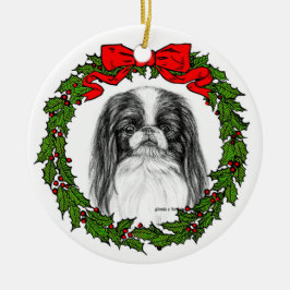 Japanska Chin Art by Glenda S. Harlan Julgransprydnad Keramik