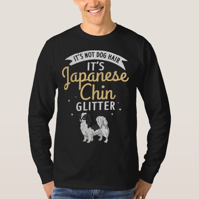 Japanska Chin Hund Gift Puppies Owner Älskare T Shirt (Framsida)