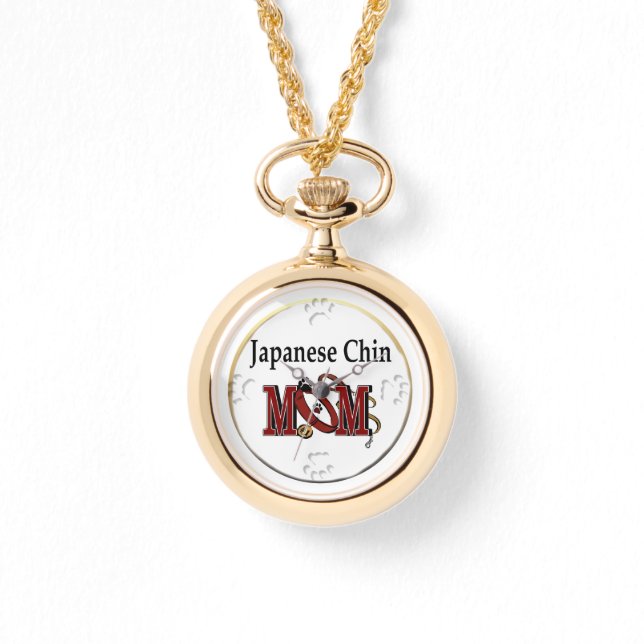 Japanska Chin Mamma-gåvor Armbandsur (Framsida)