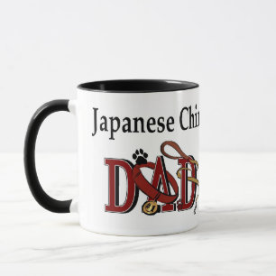 Japanska Chin Pappa-gåvor Mugg