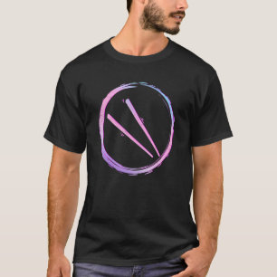 Japanska chopsticks Vaporwave T Shirt