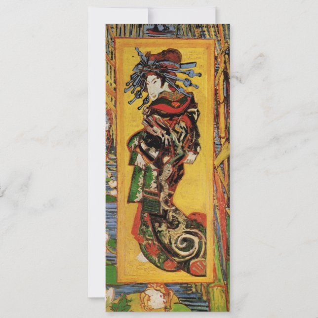 Japanska Courtesan Oiran av Vincent van Gogh (Framsida)