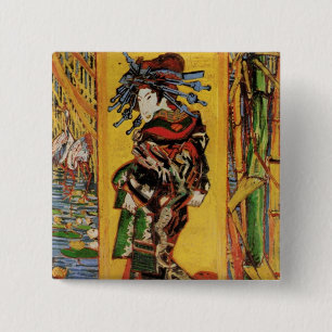 Japanska Courtesan Oiran av Vincent van Gogh Knapp