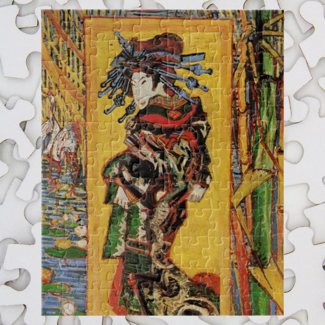 Japanska Courtesan Oiran av Vincent van Gogh Pussel (Skapare uppladdad)