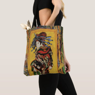 Japanska Courtesan Oiran av Vincent van Gogh Tygkasse