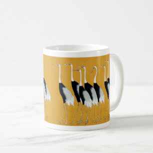 Japanska Cranes Mugg