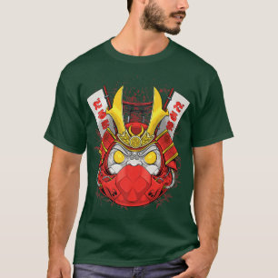 Japanska Daruma Lucky charm Samurai T Shirt