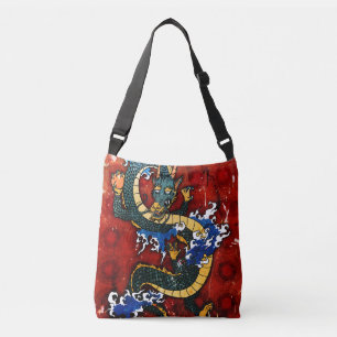 Japanska Dragon Axelväska