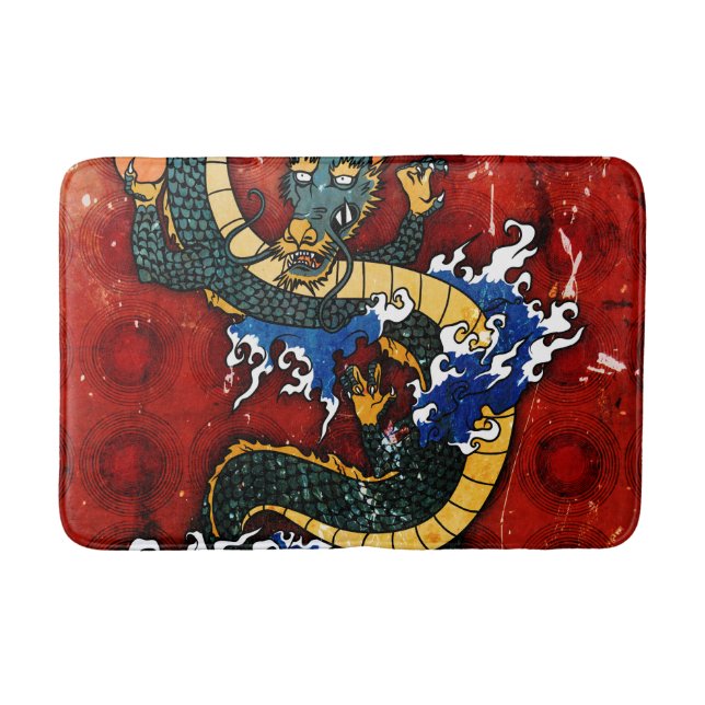 Japanska Dragon Badrumsmatta (Framsidan)