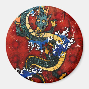 Japanska Dragon Magnet