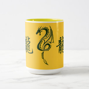 Japanska Dragon Mugg