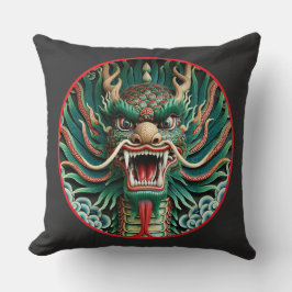 Japanska Dragon- och Shinto-buddhistiska tradition Kudde