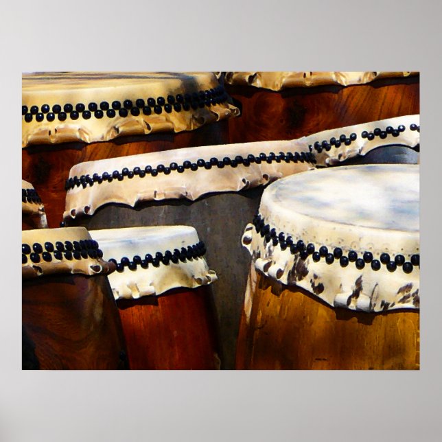 Japanska Drums Poster (Framsidan)