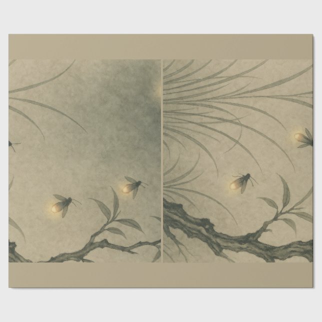 JAPANSKA ELDflugor PRESENTPAPPER (Seam)