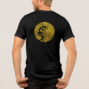 Japanska familjen Crest-Dragon T Shirt