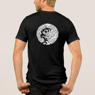 Japanska familjen Crest-Dragon T Shirt