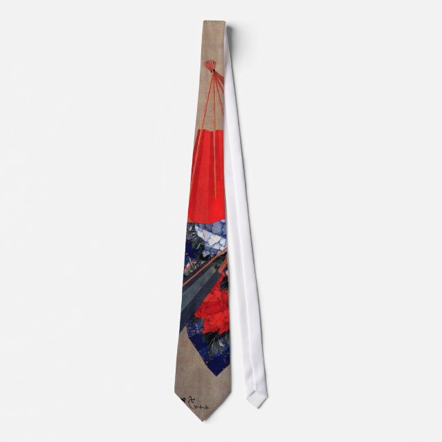 Japanska Fem Fläkt, Hokusai, Ukiyoe Slips (Framsida)