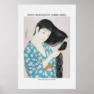 Japanska female beauties - Goyō Hashiguchi Poster