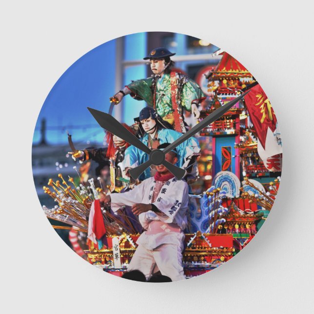 Japanska festival Tradition Rund Klocka (Framsida)