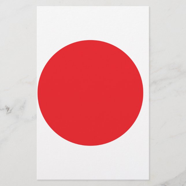 Japanska flagga (Framsida)