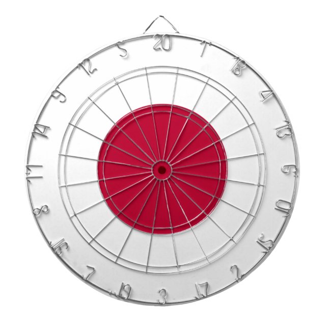 Japanska Flagga Darttavla (Framsidan)