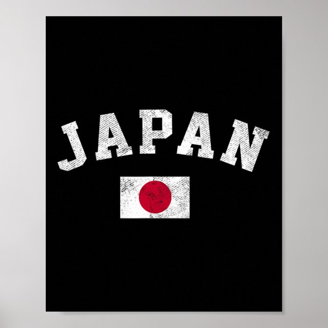 Japanska Flagga Japan Pride Roots Independence day Poster (Framsidan)