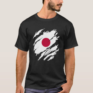 Japanska Flagga Japan T Shirt
