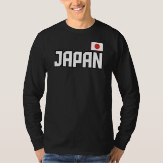 Japanska Flagga Japanska Pridet Athletic Stil Land T Shirt