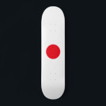 Japanska flagga mini skateboard bräda 18,5 cm<br><div class="desc">Flagga i Japan</div>