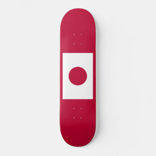 Japanska Flagga Nisshoki Mini Skateboard Bräda 18,5 Cm