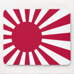 Japanska flagga sjösignal musmatta
