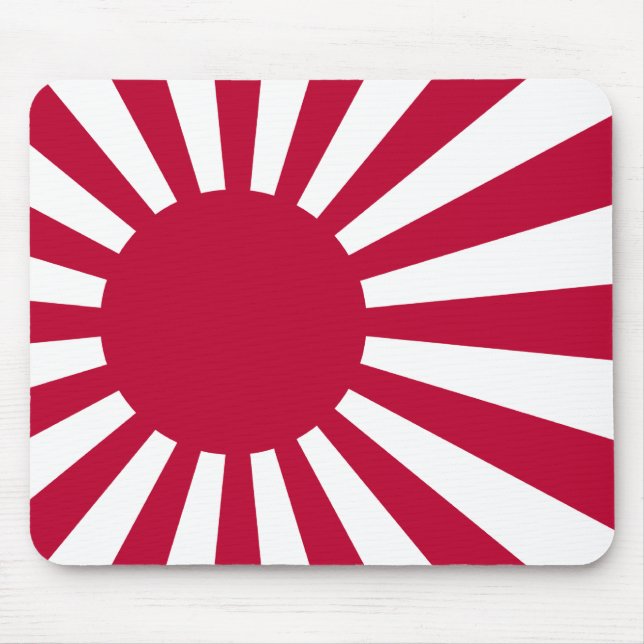Japanska flagga sjösignal musmatta (Framsidan)