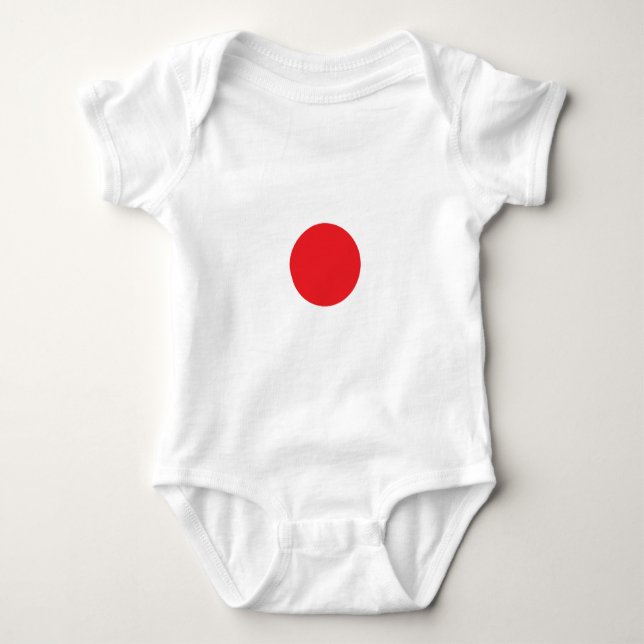 Japanska flagga t-shirt (Framsida)