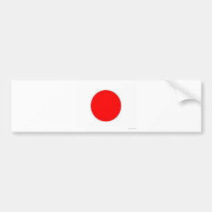 Japanska flaggan bildekal