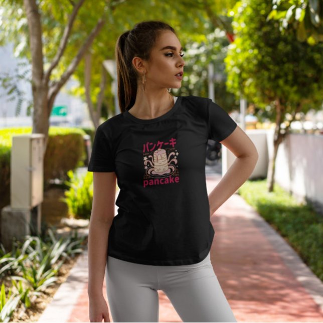 Japanska fluffy Pancakes Monster T Shirt (Skapare uppladdad)