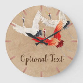 Japanska flygtranar stor klocka