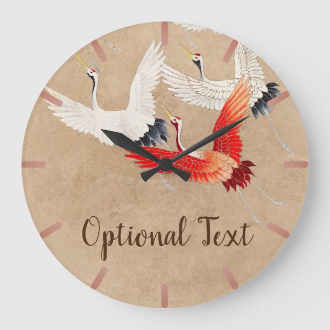 Japanska flygtranar stor klocka (Framsida)