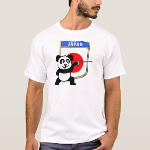 Japanska fons-panda t-shirt