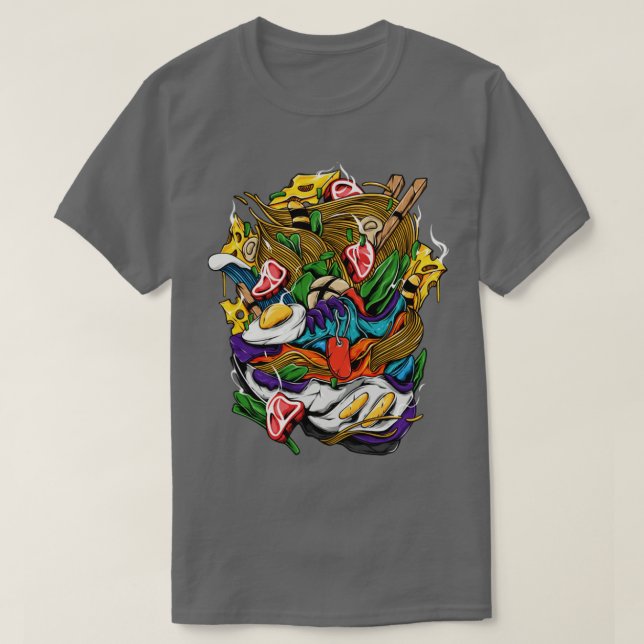 Japanska Food2 T Shirt (Design framsida)