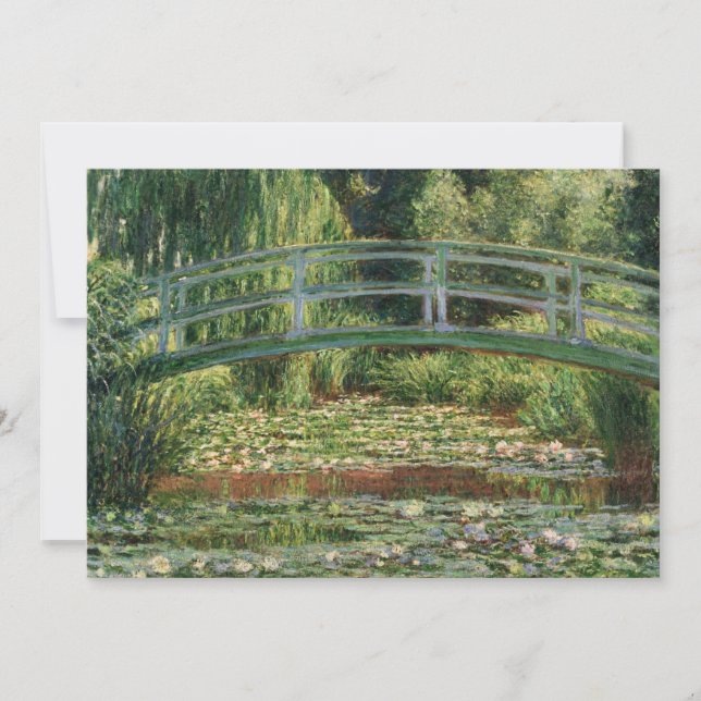 Japanska fotbollen | Claude Monet Card (Framsida)