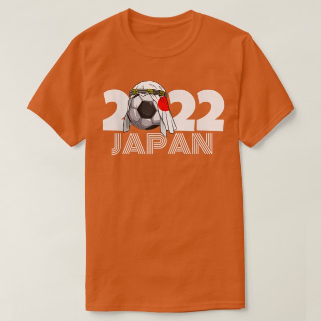 Japanska fotbollsmatchen Arabiska japanska Flagga  T Shirt (Design framsida)