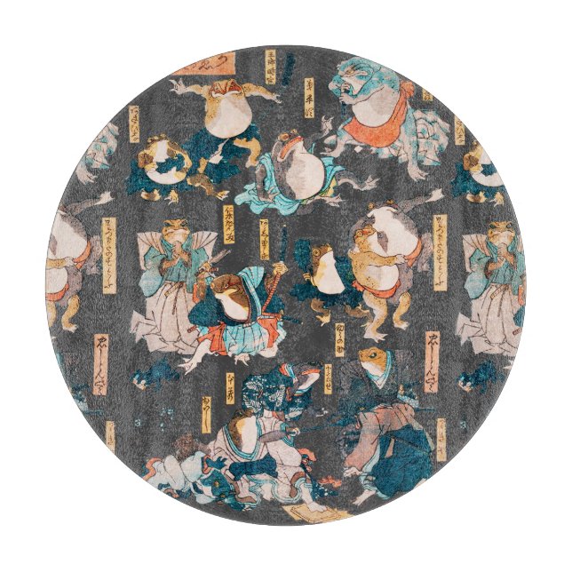 Japanska Frog ukiyo-e Froggies (Framsidan)