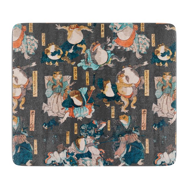 Japanska Frog ukiyo-e Froggies (Framsidan)